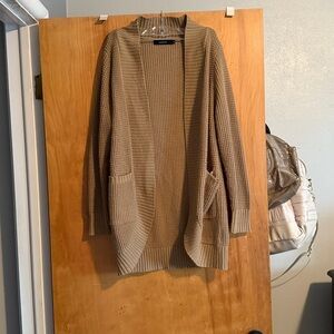 Zesica Tan Knit Cardigan